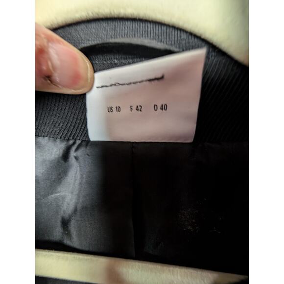 Akris Punto Ladies Jacket Black Size 10 - Picture 9 of 12